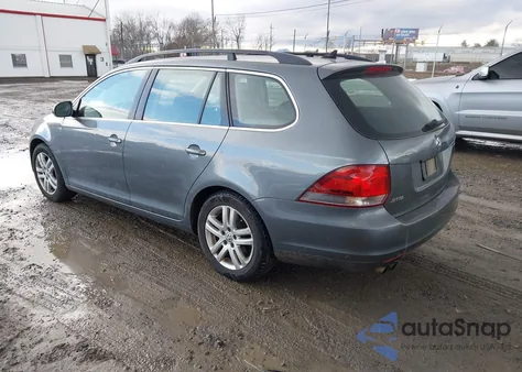 2012 Volkswagen Jetta Sportwagen 2.0L Tdi from USA, damaged, VIN 3VWML7AJ6CM640396